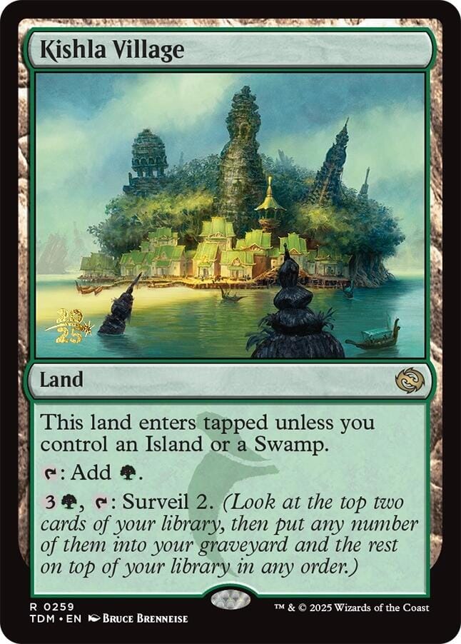 Kishla Village [Tarkir: Dragonstorm Prerelease Promos] MTG Single Magic: The Gathering  | Multizone: Comics And Games