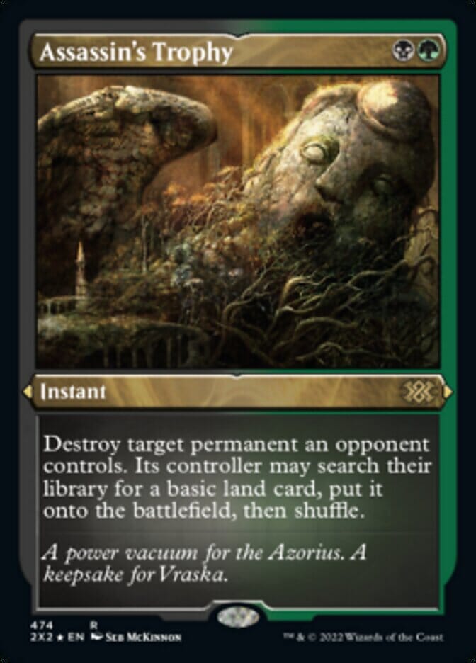 Assassin's Trophy (Foil Etched) [Double Masters 2022] MTG Single Magic: The Gathering  | Multizone: Comics And Games