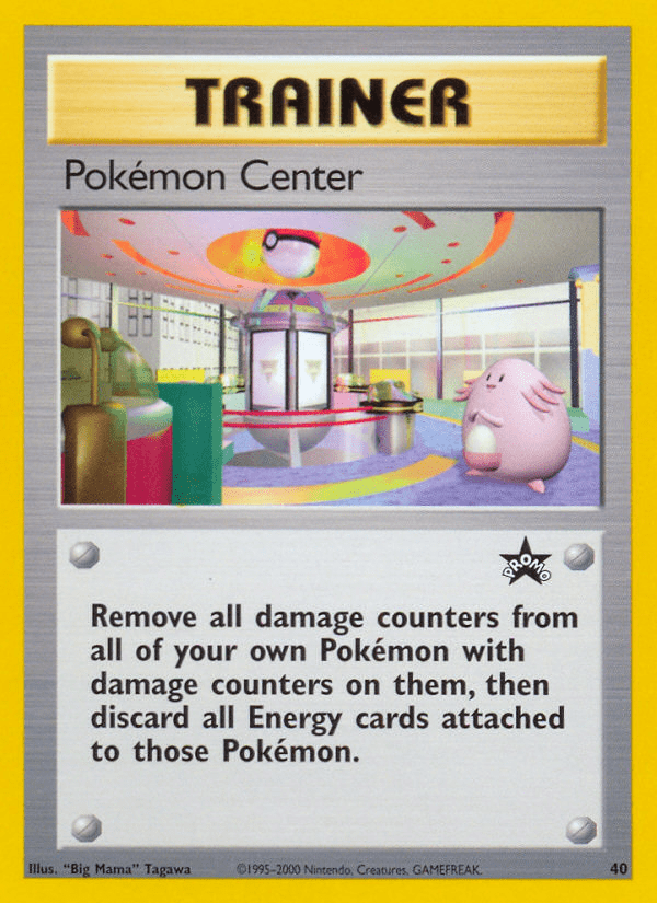 Pokemon Center (40) [Wizards of the Coast: Black Star Promos] Pokemon Single Pokémon  | Multizone: Comics And Games