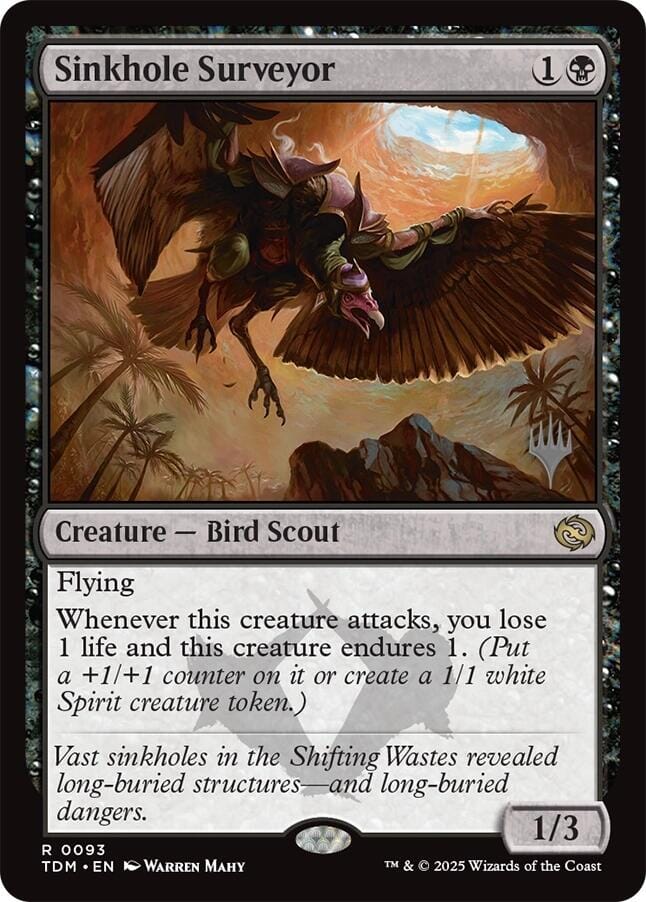 Sinkhole Surveyor (Promo Pack) [Tarkir: Dragonstorm Promos] MTG Single Magic: The Gathering  | Multizone: Comics And Games