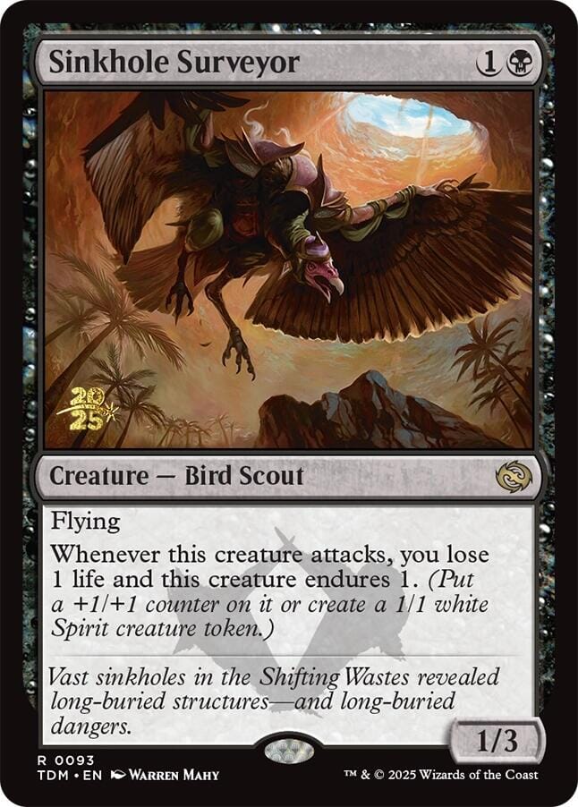 Sinkhole Surveyor [Tarkir: Dragonstorm Prerelease Promos] MTG Single Magic: The Gathering  | Multizone: Comics And Games