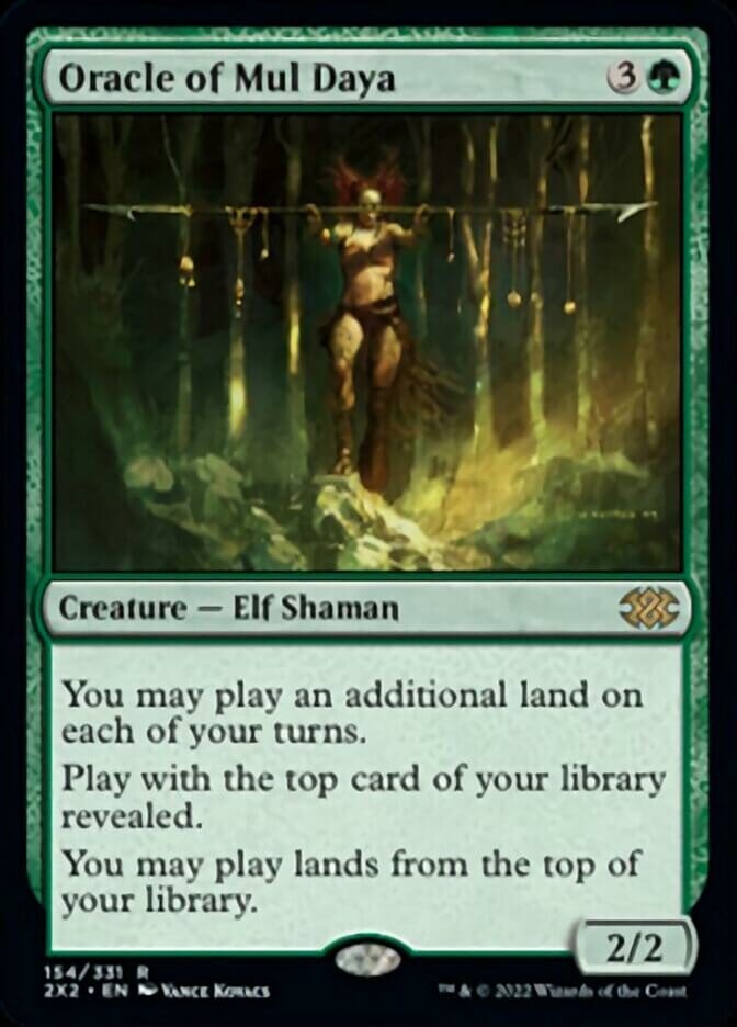 Oracle of Mul Daya [Double Masters 2022] MTG Single Magic: The Gathering  | Multizone: Comics And Games