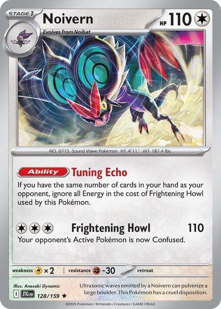 Noivern (128/159) (Deck Exclusive) [Scarlet & Violet: Journey Together] Pokemon Single Pokémon  | Multizone: Comics And Games