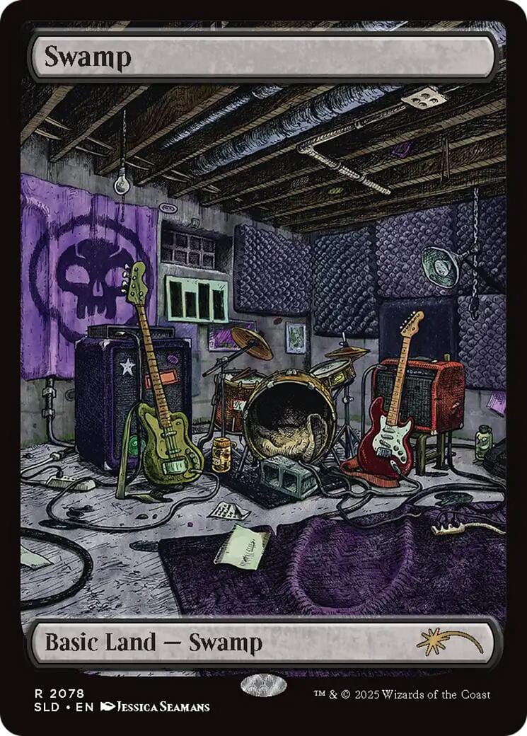 Swamp (2078) [Secret Lair Drop Series] MTG Single Magic: The Gathering  | Multizone: Comics And Games