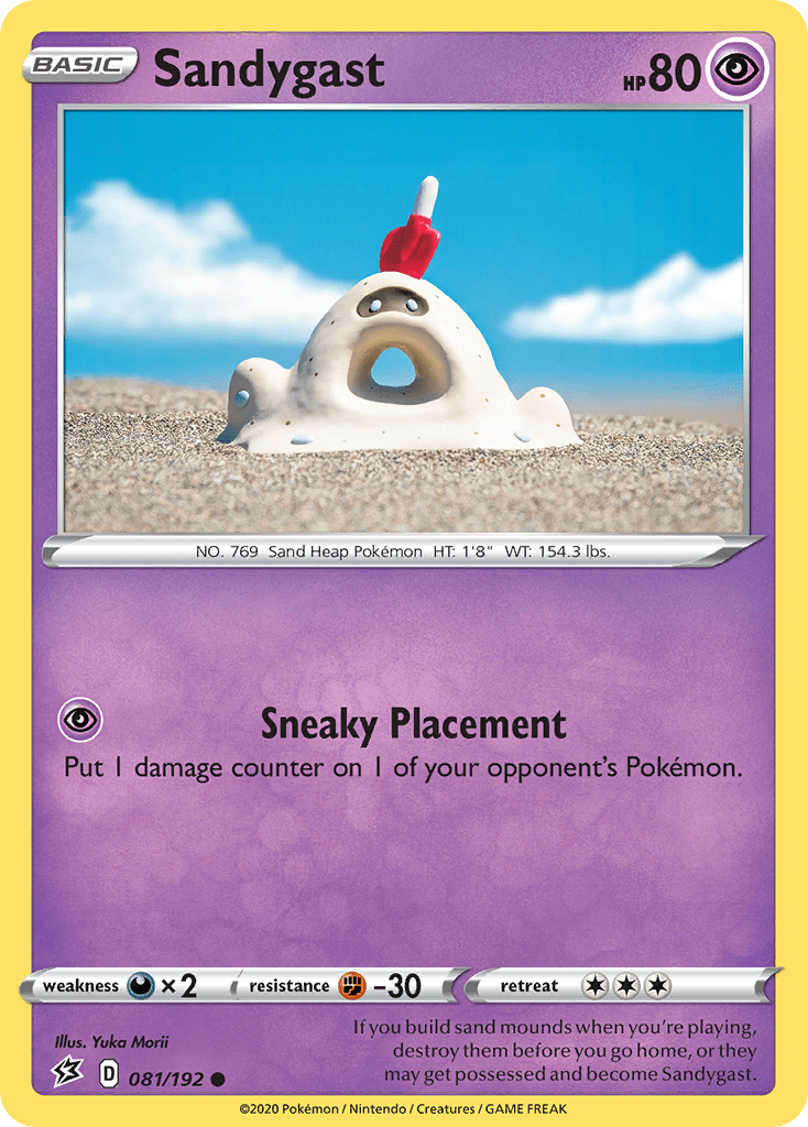 Sandygast (081/192) [Sword & Shield: Rebel Clash] Pokemon Single Pokémon  | Multizone: Comics And Games