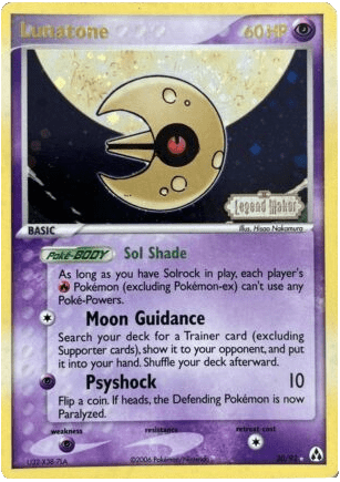 Lunatone (20/92) (Stamped) [EX: Legend Maker] Pokemon Single Pokémon  | Multizone: Comics And Games