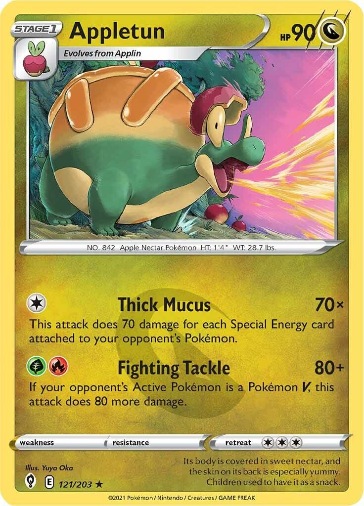 Appletun (121/203) [Sword & Shield: Evolving Skies] Pokemon Single Pokémon  | Multizone: Comics And Games