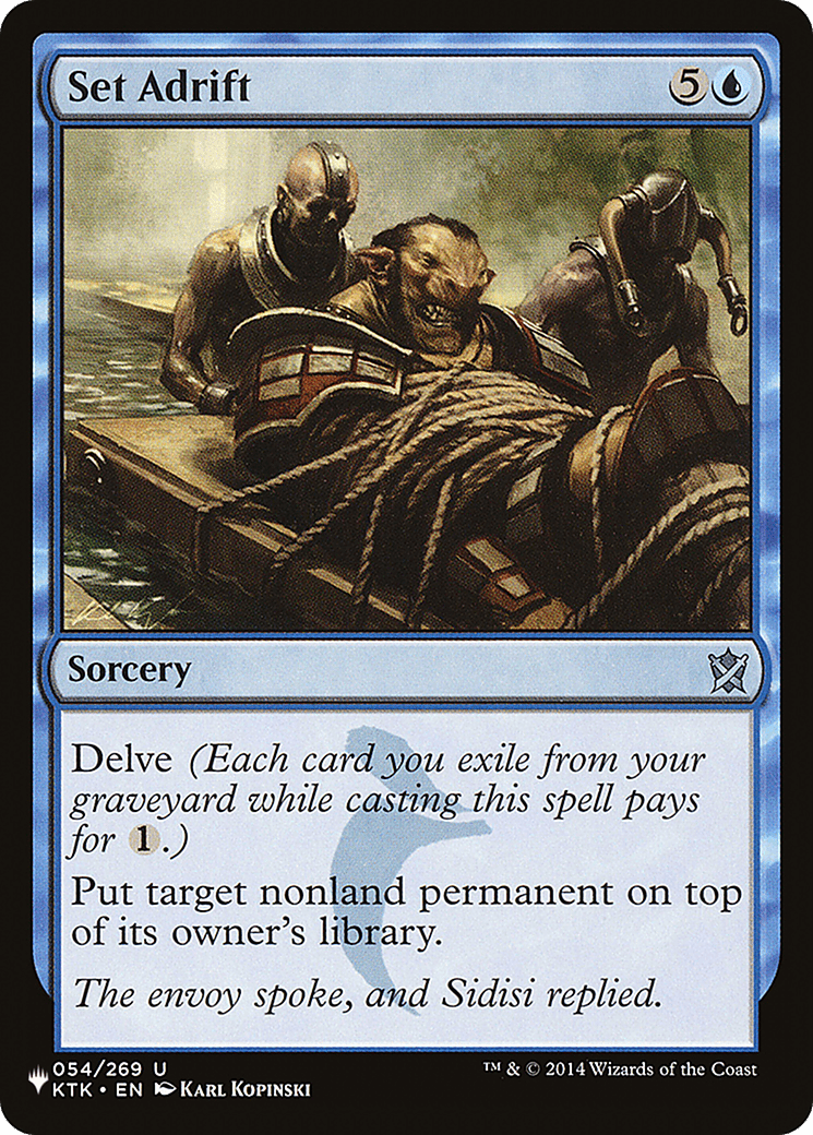 Set Adrift [The List] MTG Single Magic: The Gathering  | Multizone: Comics And Games