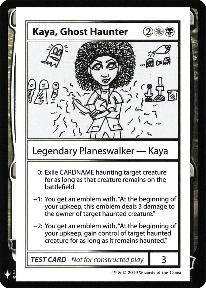 Kaya, Ghost Haunter [Mystery Booster Playtest Cards] MTG Single Magic: The Gathering  | Multizone: Comics And Games