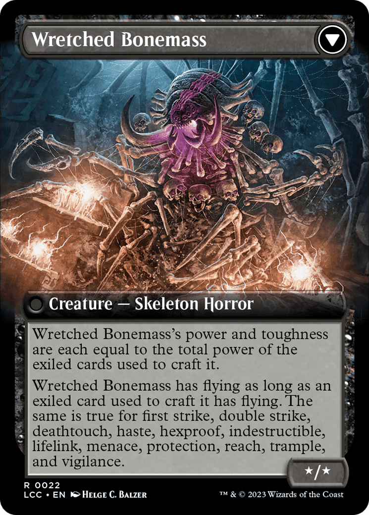 Altar of the Wretched // Wretched Bonemass (Extended Art) [The Lost Caverns of Ixalan Commander] MTG Single Magic: The Gathering  | Multizone: Comics And Games