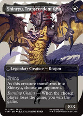 Zenos yae Galvus // Shinryu, Transcendent Rival (Borderless) [FINAL FANTASY] MTG Single Magic: The Gathering  | Multizone: Comics And Games