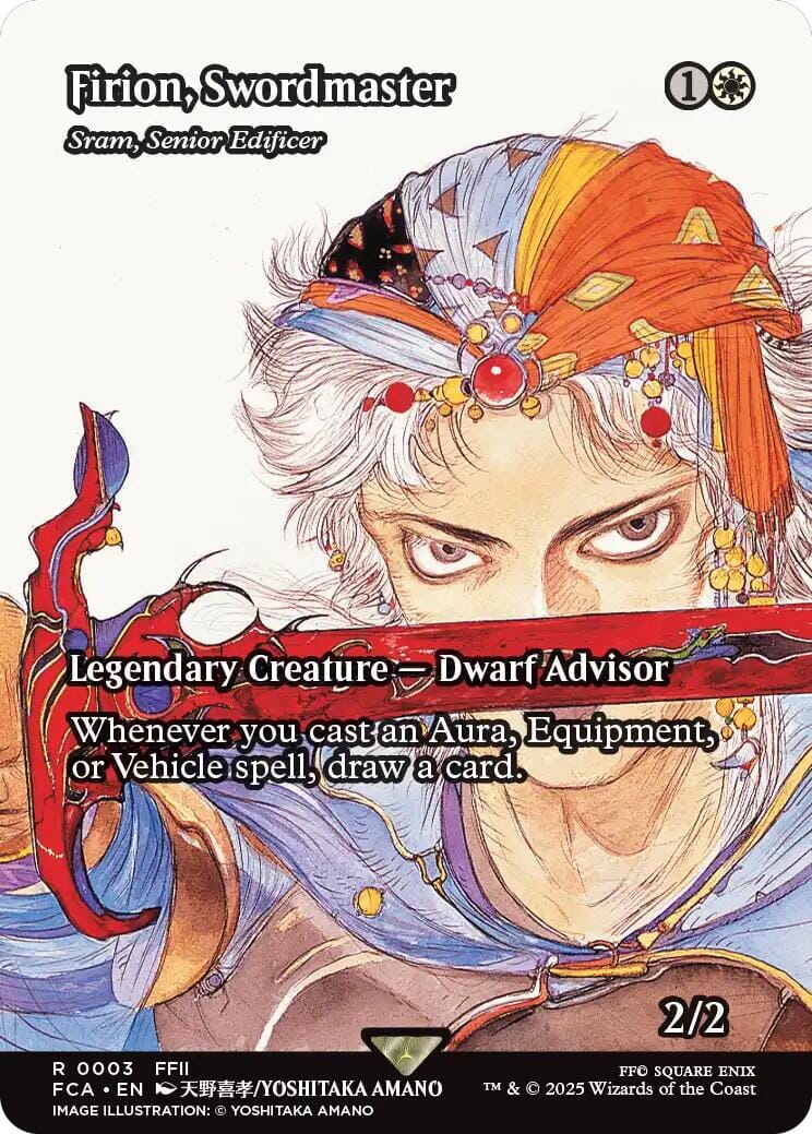 Firion, Swordmaster - Sram, Senior Edificer (Showcase) [FINAL FANTASY : Through the Ages] MTG Single Magic: The Gathering  | Multizone: Comics And Games
