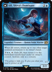 Jill, Shiva's Dominant // Shiva, Warden of Ice [FINAL FANTASY] MTG Single Magic: The Gathering  | Multizone: Comics And Games