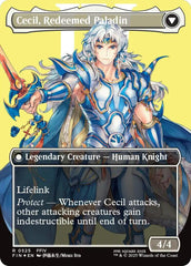 Cecil, Dark Knight // Cecil, Redeemed Paladin (Borderless) (Surge Foil) [FINAL FANTASY] MTG Single Magic: The Gathering  | Multizone: Comics And Games
