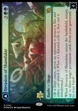Invasion of Shandalar // Leyline Surge [March of the Machine Prerelease Promos] MTG Single Magic: The Gathering  | Multizone: Comics And Games