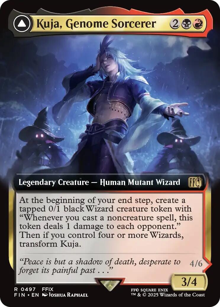 Kuja, Genome Sorcerer // Trance Kuja, Fate Defied (Extended Art) [FINAL FANTASY] MTG Single Magic: The Gathering  | Multizone: Comics And Games