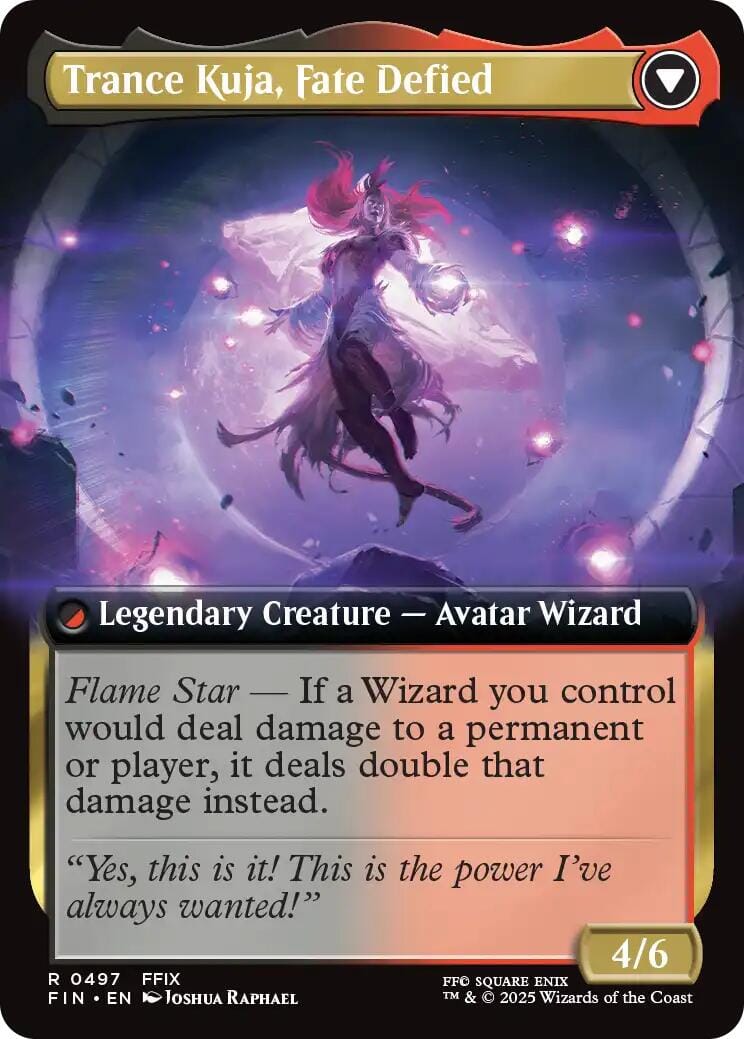 Kuja, Genome Sorcerer // Trance Kuja, Fate Defied (Extended Art) [FINAL FANTASY] MTG Single Magic: The Gathering  | Multizone: Comics And Games