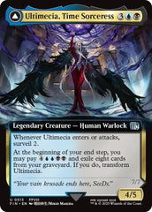 Ultimecia, Time Sorceress // Ultimecia, Omnipotent (Extended Art) [FINAL FANTASY] MTG Single Magic: The Gathering  | Multizone: Comics And Games