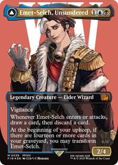 Emet-Selch, Unsundered // Hades, Sorcerer of Eld (Borderless) (Surge Foil) [FINAL FANTASY] MTG Single Magic: The Gathering  | Multizone: Comics And Games