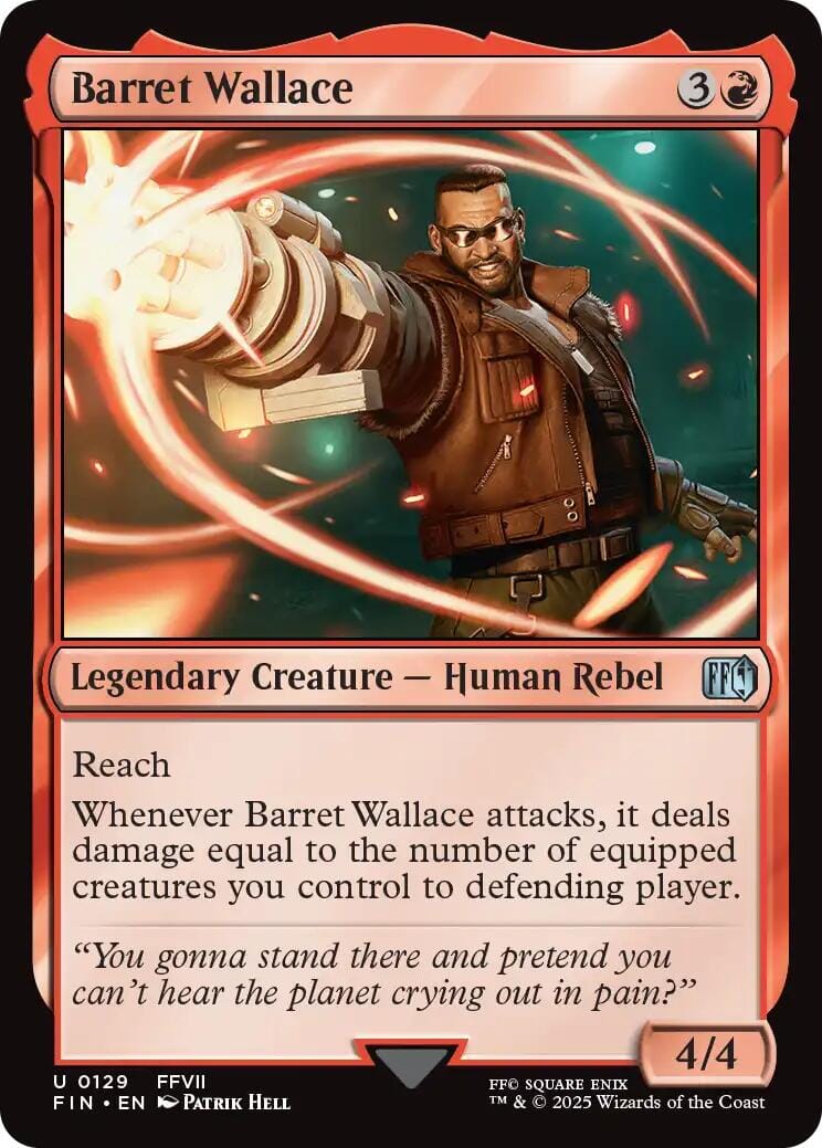 Barret Wallace [FINAL FANTASY] MTG Single Magic: The Gathering  | Multizone: Comics And Games