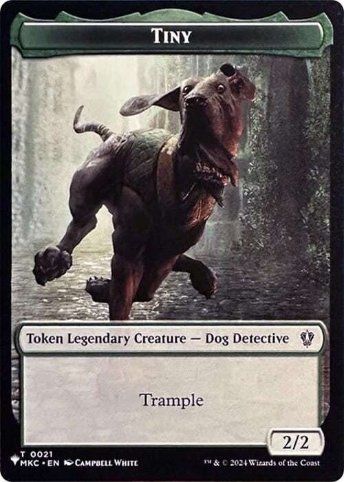 Tiny // City's Blessing Double-Sided Token [Secret Lair Drop Series] MTG Single Magic: The Gathering  | Multizone: Comics And Games