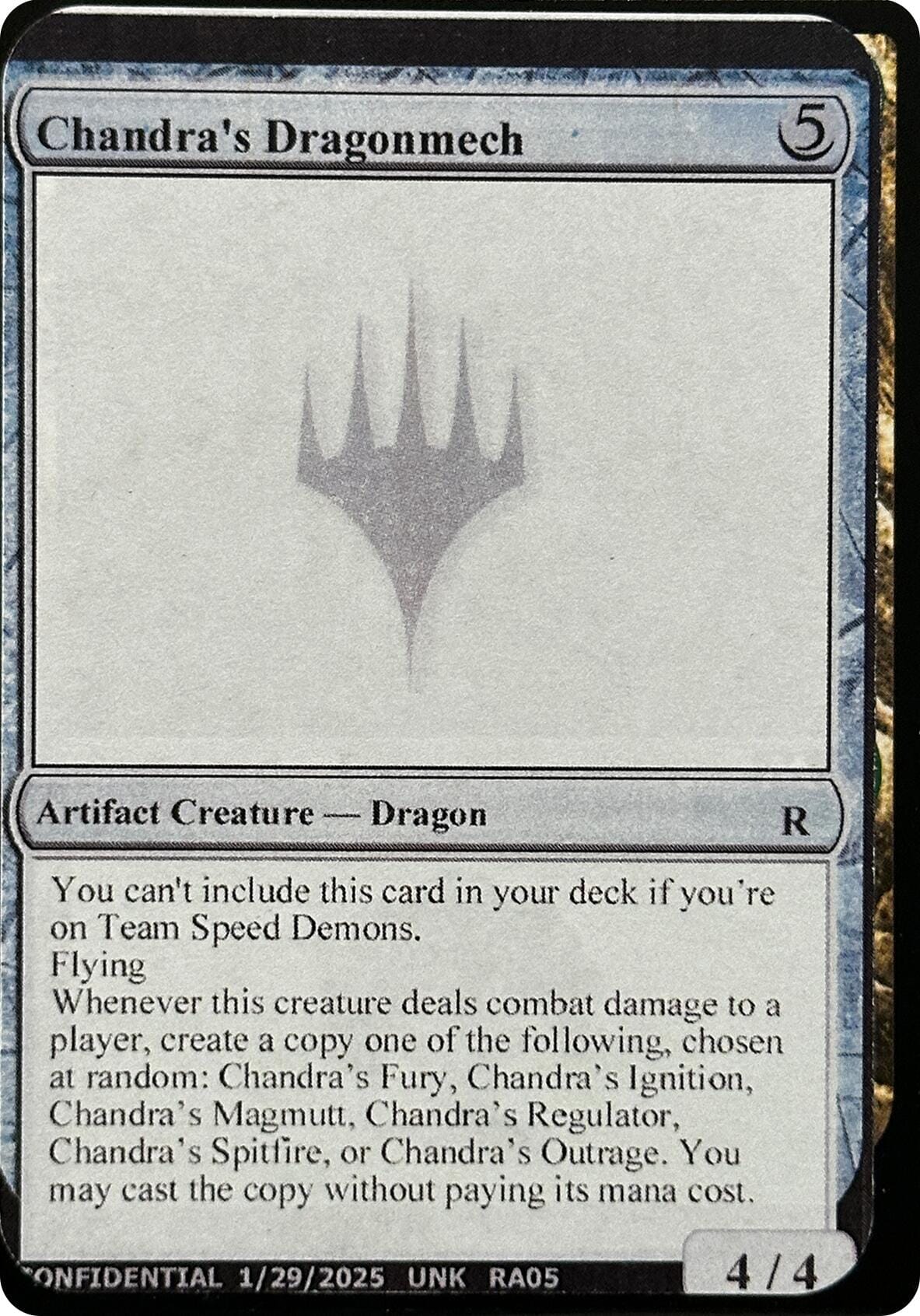 Chandra's Dragonmech [Unknown Event] MTG Single Magic: The Gathering  | Multizone: Comics And Games