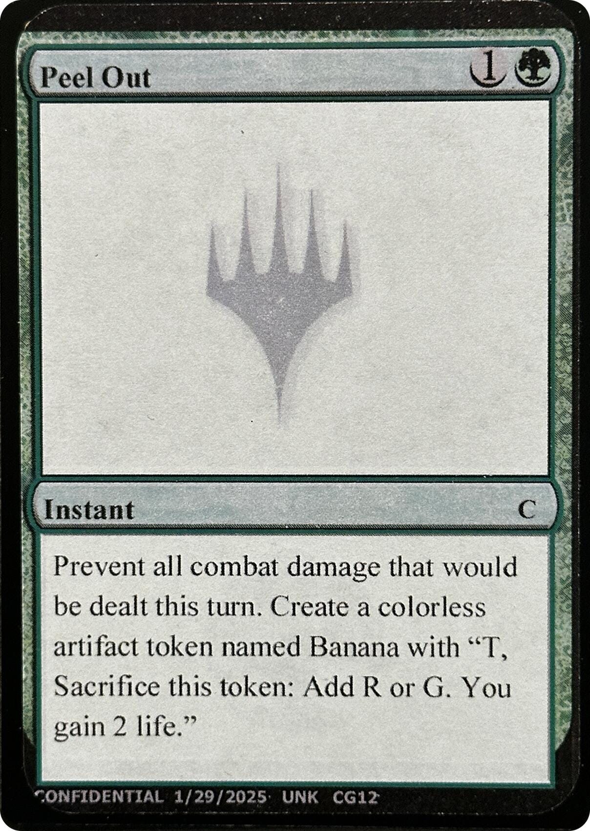 Peel Out [Unknown Event] MTG Single Magic: The Gathering  | Multizone: Comics And Games
