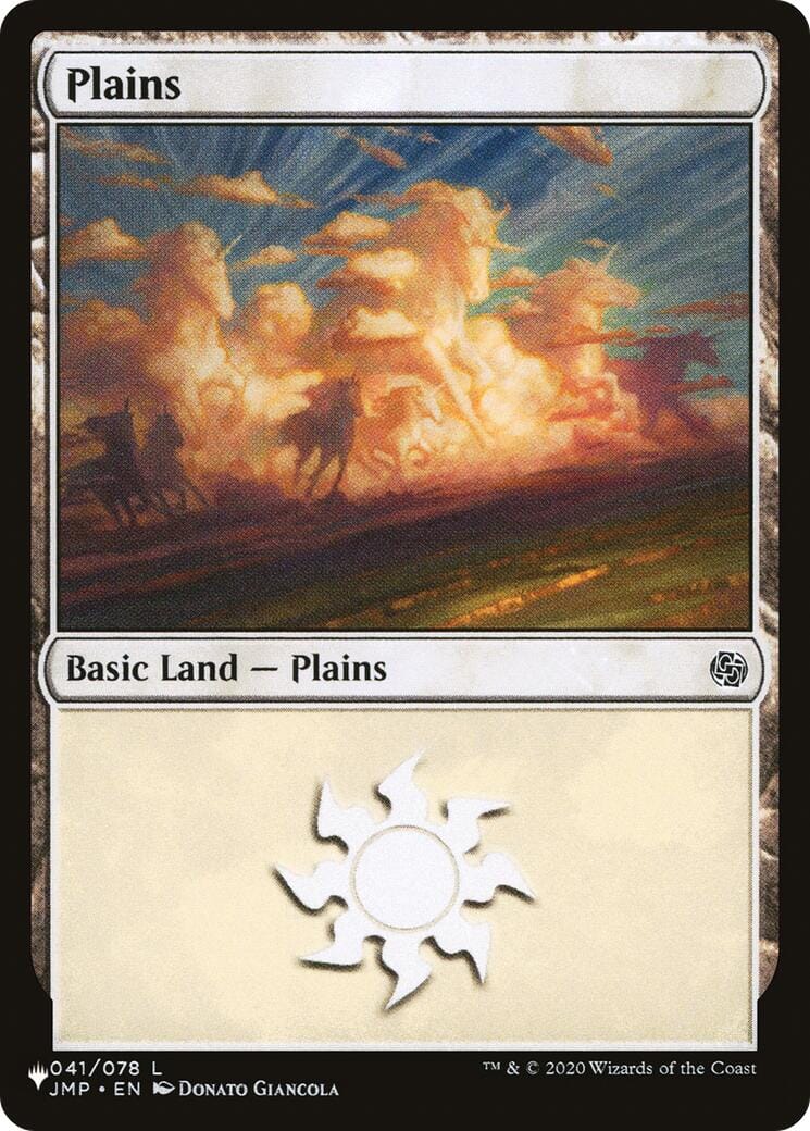 Plains (041) (JMP) [The List] MTG Single Magic: The Gathering  | Multizone: Comics And Games