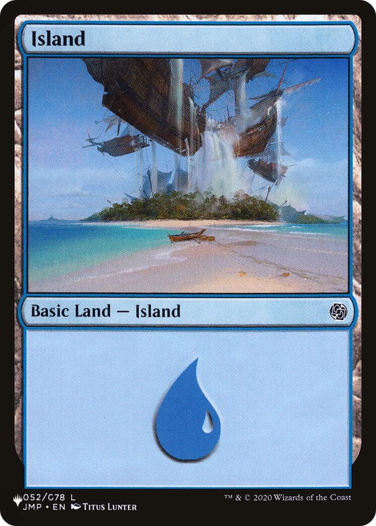 Island (052) (JMP) [The List] MTG Single Magic: The Gathering  | Multizone: Comics And Games