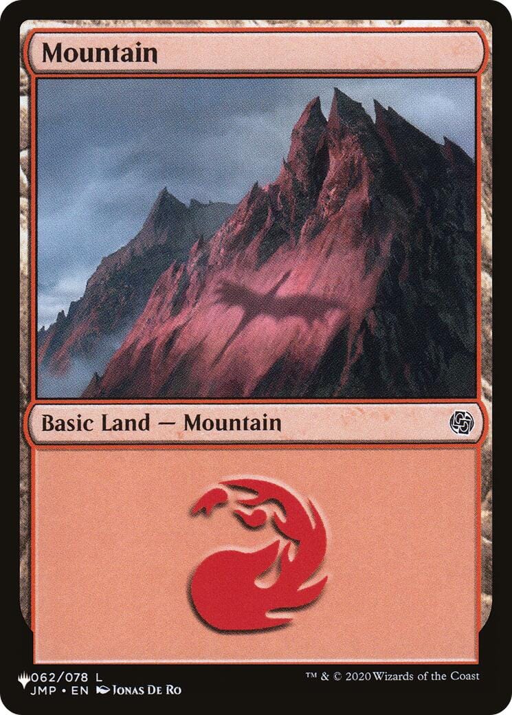 Mountain (062) (JMP) [The List] MTG Single Magic: The Gathering  | Multizone: Comics And Games