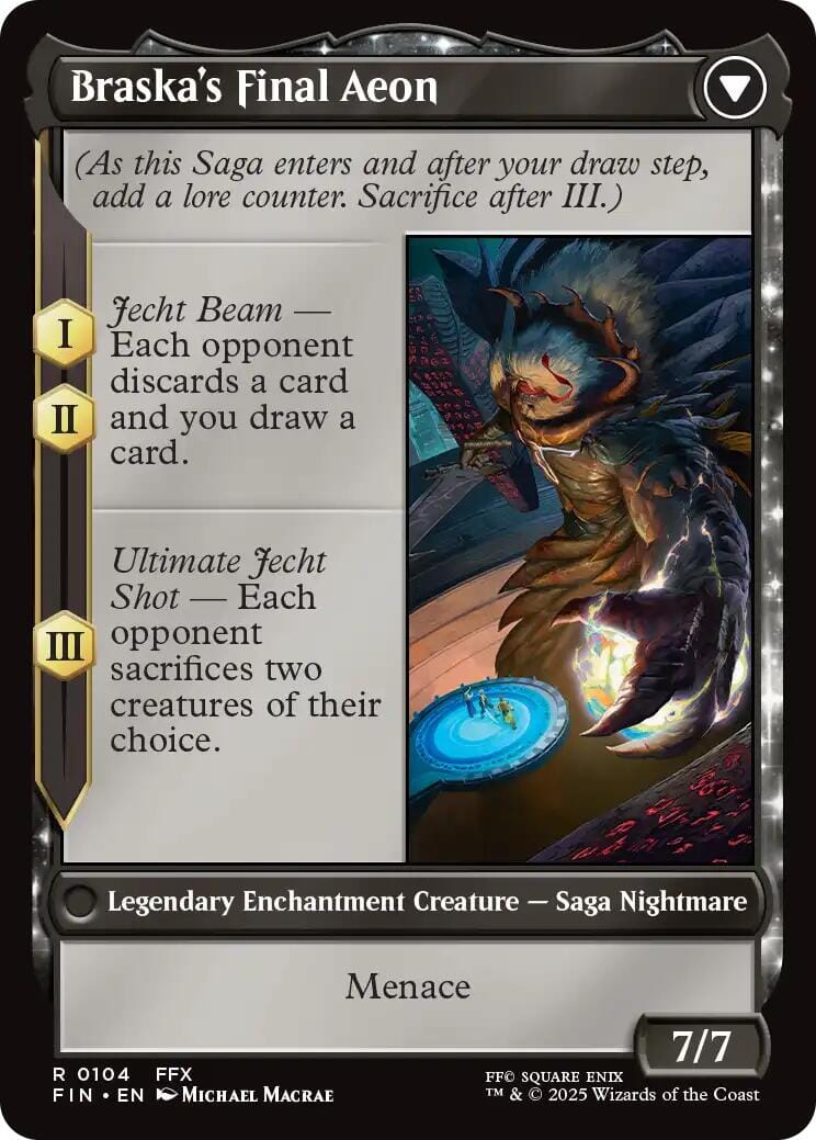 Jecht, Reluctant Guardian // Braska's Final Aeon [FINAL FANTASY] MTG Single Magic: The Gathering  | Multizone: Comics And Games