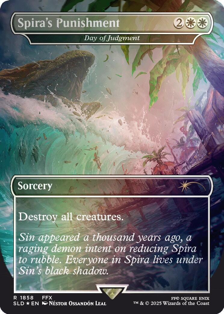 Spira's Punishment - Day of Judgment (Rainbow Foil) [Secret Lair Drop Series] MTG Single Magic: The Gathering  | Multizone: Comics And Games