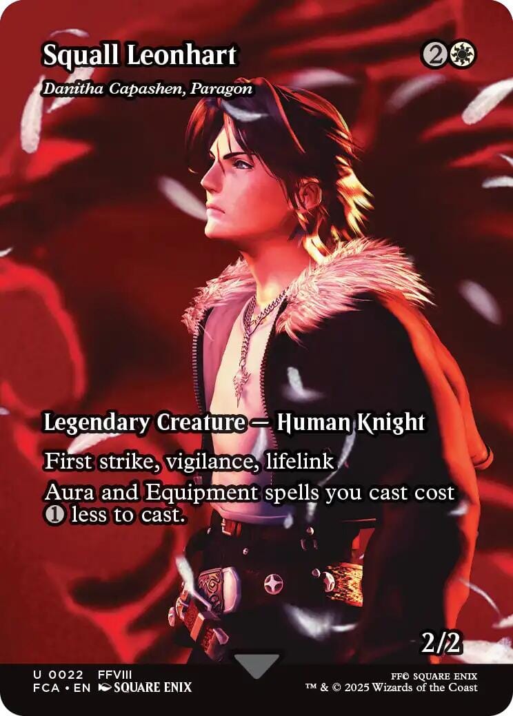 Squall Leonhart - Danitha Capashen, Paragon (Showcase) [FINAL FANTASY : Through the Ages] MTG Single Magic: The Gathering  | Multizone: Comics And Games