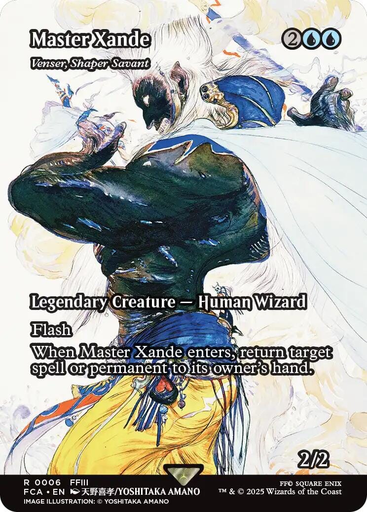 Master Xande - Venser, Shaper Savant (Showcase) [FINAL FANTASY : Through the Ages] MTG Single Magic: The Gathering  | Multizone: Comics And Games