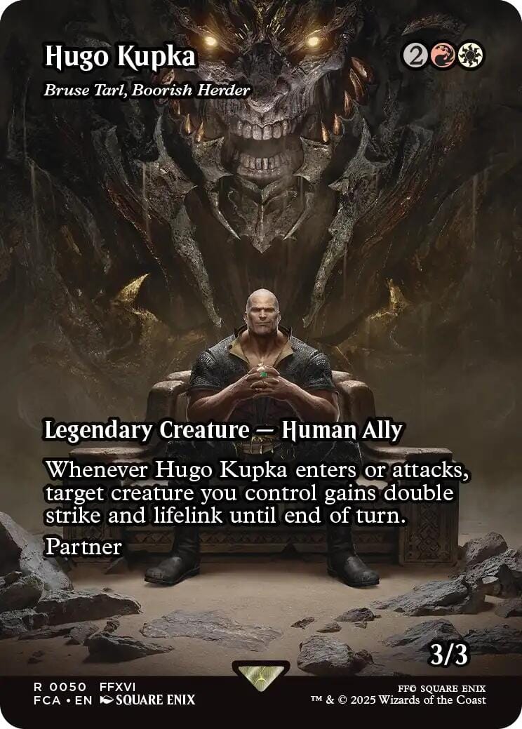 Hugo Kupka - Bruse Tarl, Boorish Herder (Showcase) [FINAL FANTASY : Through the Ages] MTG Single Magic: The Gathering  | Multizone: Comics And Games