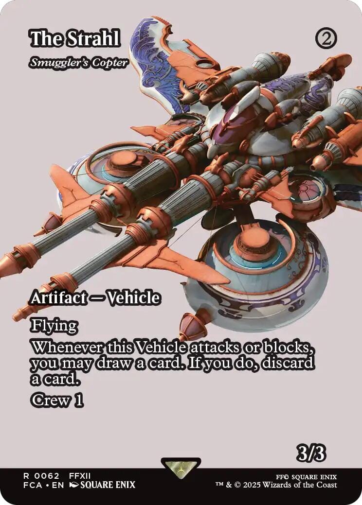 The Strahl - Smuggler's Copter (Showcase) [FINAL FANTASY : Through the Ages] MTG Single Magic: The Gathering  | Multizone: Comics And Games