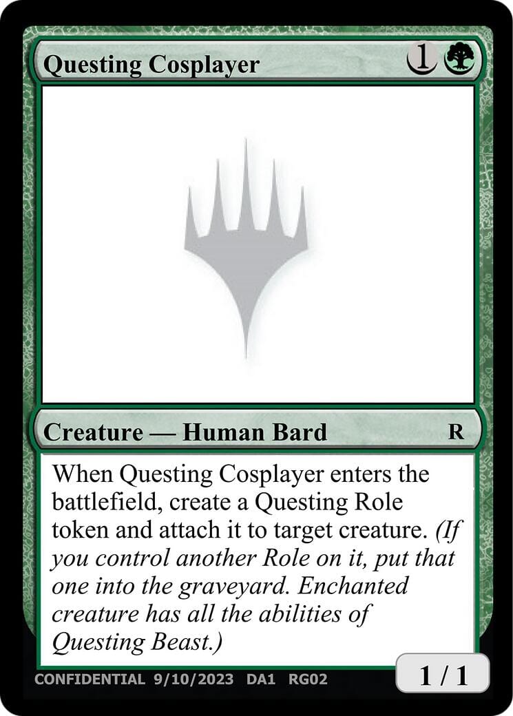 Questing Cosplayer [Mystery Booster] MTG Single Magic: The Gathering  | Multizone: Comics And Games
