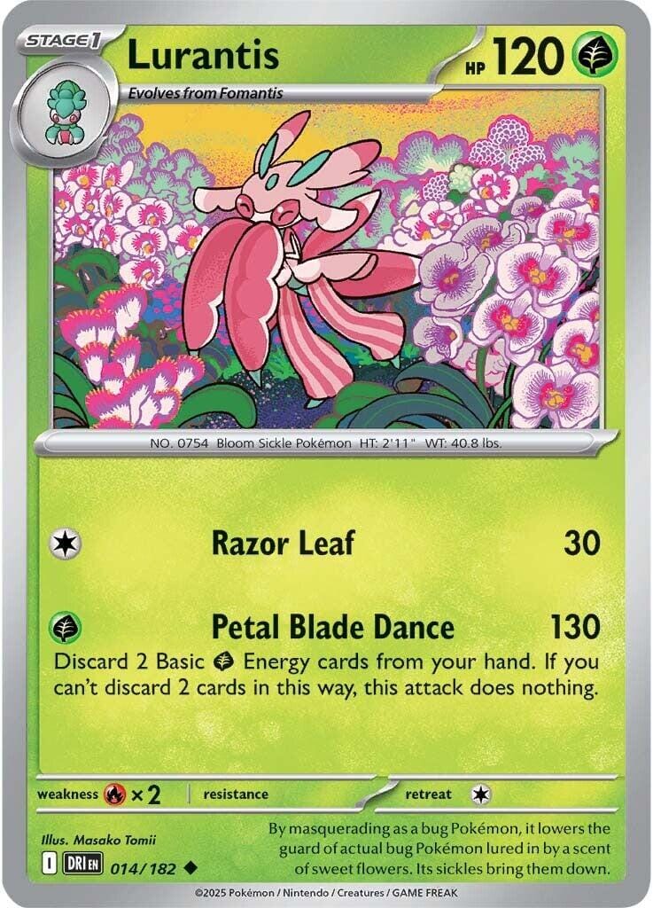 Lurantis (014/182) [Scarlet & Violet: Destined Rivals] Pokemon Single Pokémon  | Multizone: Comics And Games