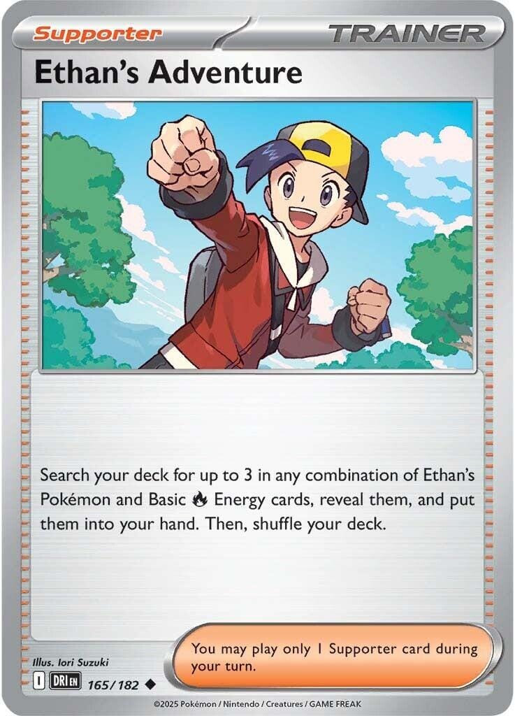 Ethan's Adventure (165/182) [Scarlet & Violet: Destined Rivals] Pokemon Single Pokémon  | Multizone: Comics And Games