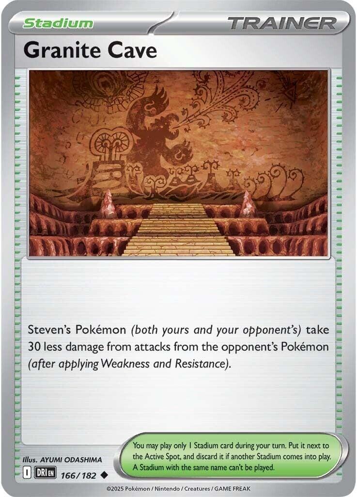 Granite Cave (166/182) [Scarlet & Violet: Destined Rivals] Pokemon Single Pokémon  | Multizone: Comics And Games