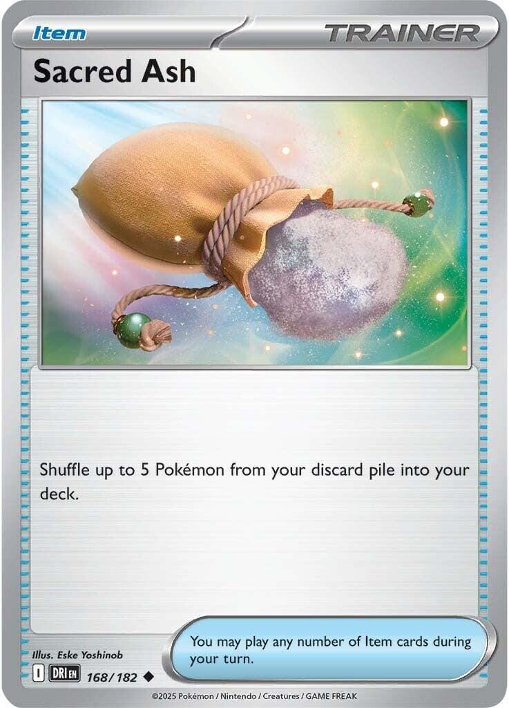 Sacred Ash (168/182) [Scarlet & Violet: Destined Rivals] Pokemon Single Pokémon  | Multizone: Comics And Games