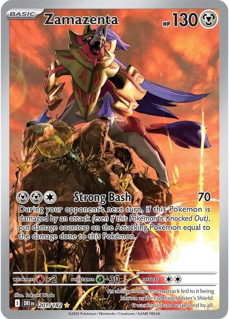 Zamazenta (201/182) [Scarlet & Violet: Destined Rivals] Pokemon Single Pokémon  | Multizone: Comics And Games