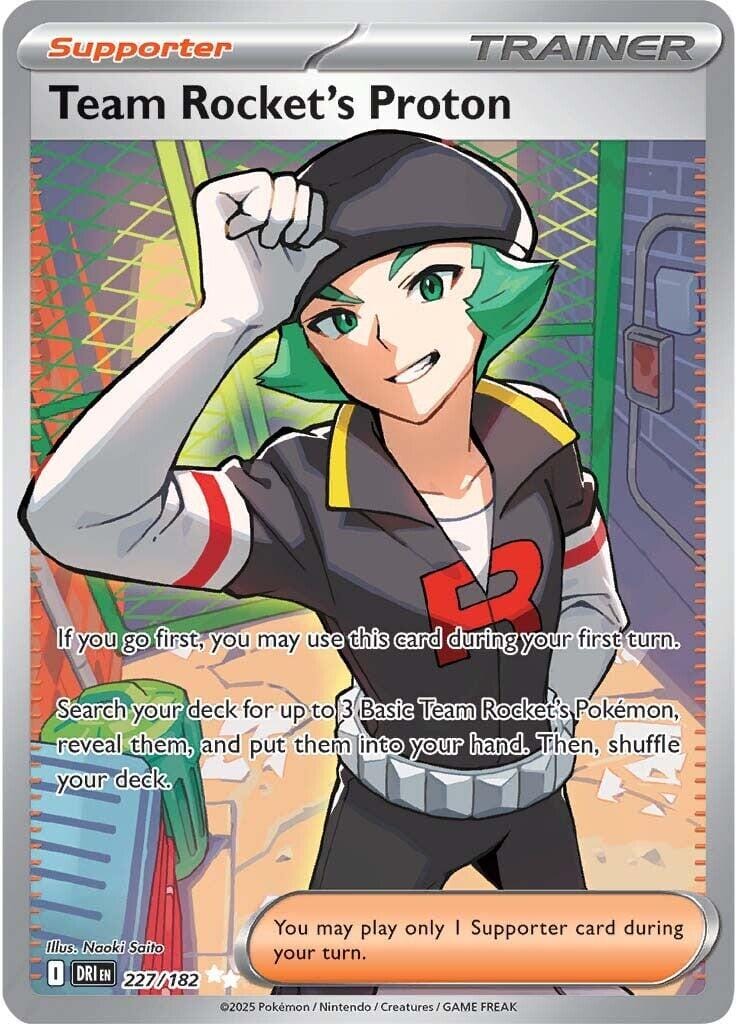 Team Rocket's Proton (227/182) [Scarlet & Violet: Destined Rivals] Pokemon Single Pokémon  | Multizone: Comics And Games