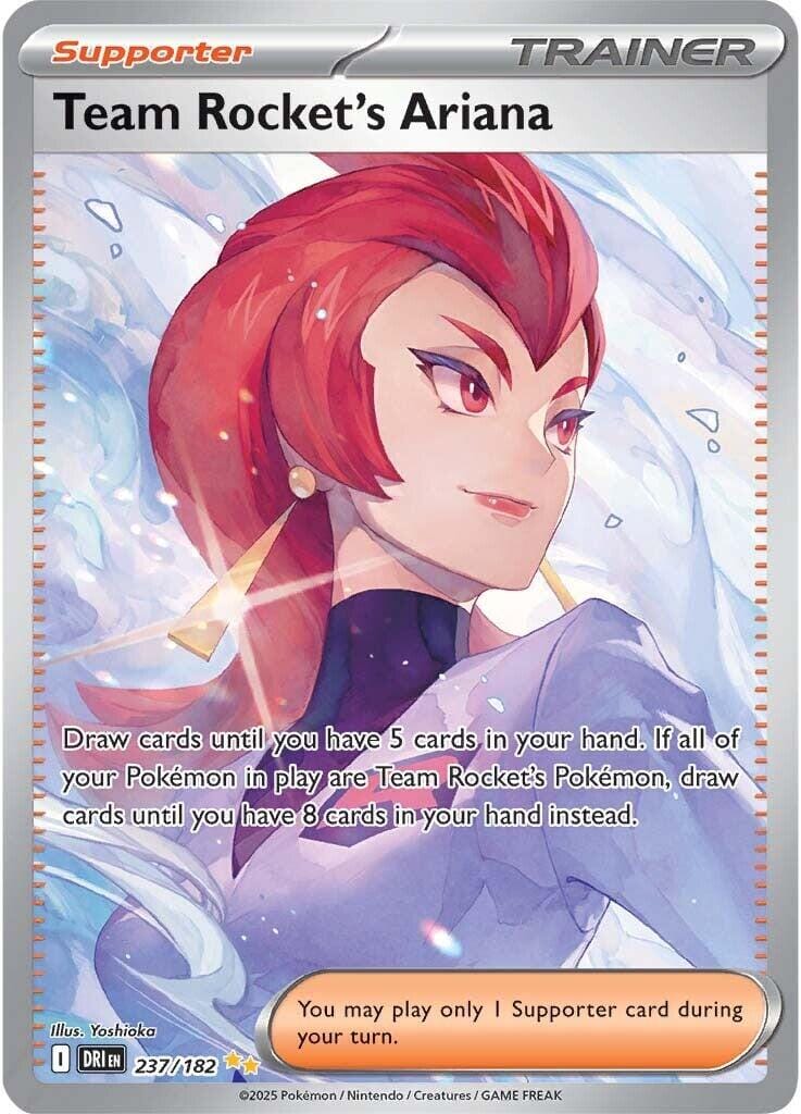 Team Rocket's Ariana (237/182) [Scarlet & Violet: Destined Rivals] Pokemon Single Pokémon  | Multizone: Comics And Games