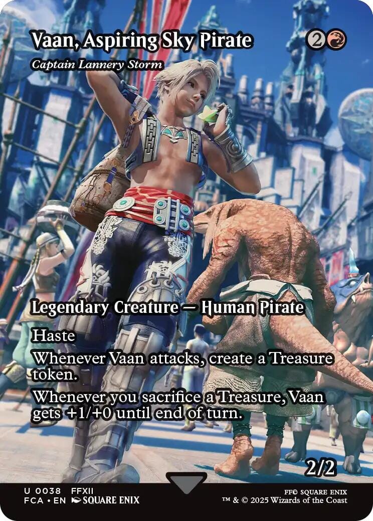 Vaan, Aspiring Sky Pirate - Captain Lannery Storm (Showcase) [FINAL FANTASY : Through the Ages] MTG Single Magic: The Gathering  | Multizone: Comics And Games