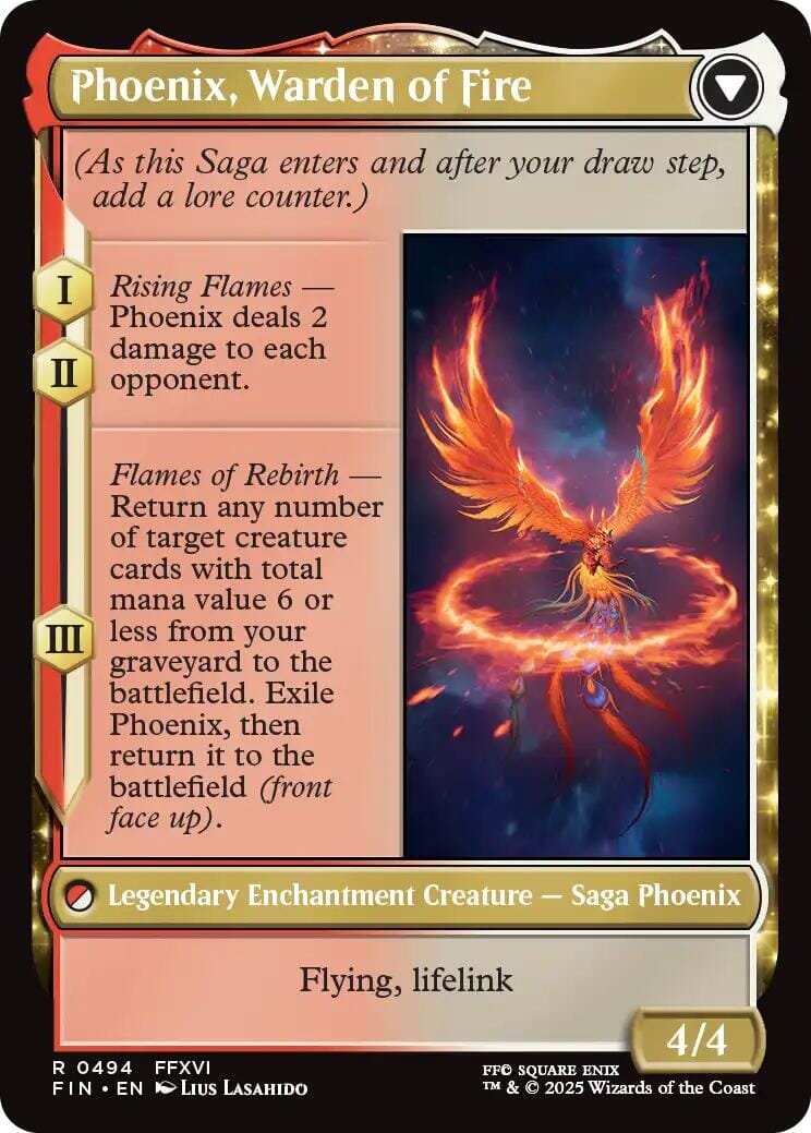 Joshua, Phoenix's Dominant (Extended Art) [FINAL FANTASY] MTG Single Magic: The Gathering  | Multizone: Comics And Games