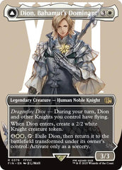 Dion, Bahamut's Dominant // Bahamut, Warden of Light (Borderless) [FINAL FANTASY] MTG Single Magic: The Gathering  | Multizone: Comics And Games