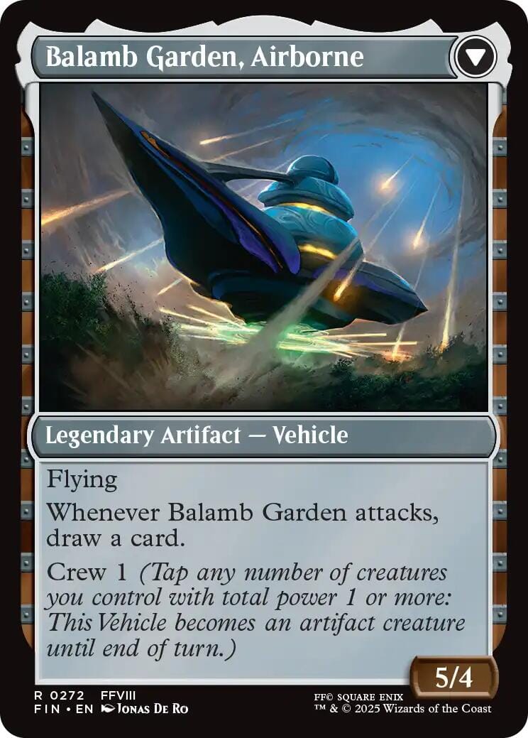 Balamb Garden, SeeD Academy // Balamb Garden, Airborne [FINAL FANTASY] MTG Single Magic: The Gathering  | Multizone: Comics And Games