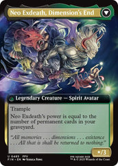 Exdeath, Void Warlock // Neo Exdeath, Dimension's End (Extended Art) [FINAL FANTASY] MTG Single Magic: The Gathering  | Multizone: Comics And Games