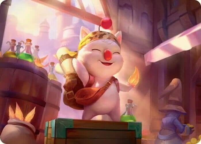 Stiltzkin, Moogle Merchant Art Card [FINAL FANTASY Art Series] MTG Single Magic: The Gathering  | Multizone: Comics And Games